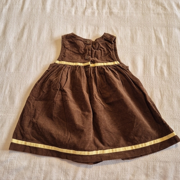 Gymboree girls size 12-18 months Baby Giraffe line jumper corduroy VGUC - Picture 2 of 5